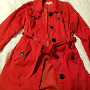 Red coat mid length